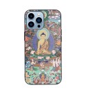 Thangka 04 Siddhartha Gautama Sakyamuni Buddha शाक्यमुनि Iphone Case