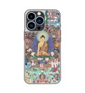 Thangka 04 Siddhartha Gautama Sakyamuni Buddha शाक्यमुनि Iphone Case