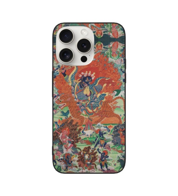 Thangka 05 Guru Dorje Drolo Guru Vajra पद्मसम्भव Iphone Case