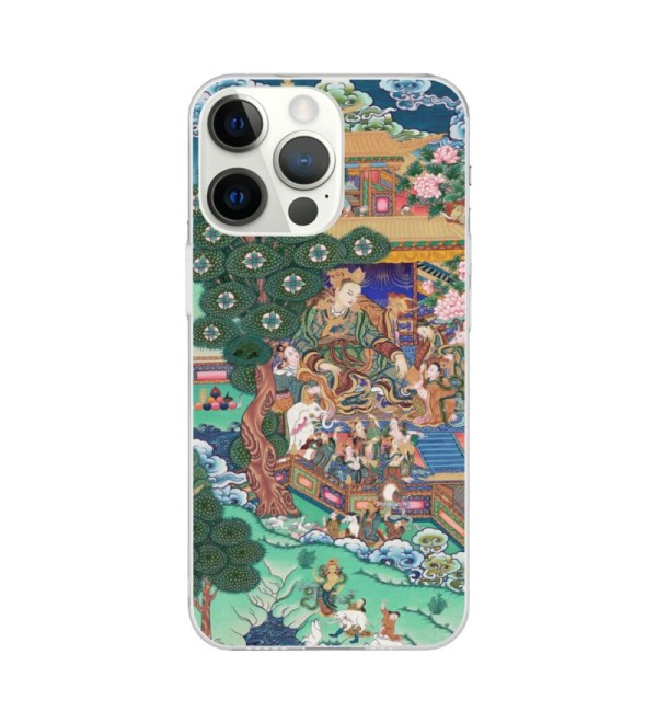 Thangka 06 Siddhartha Gautama Sakyamuni Buddha शाक्यमुनि Iphone Case