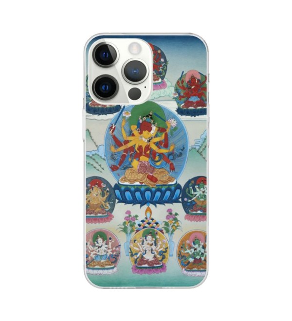 Thangka 09 Guhyasamāja vajra Iphone Case