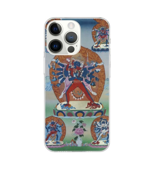 Thangka 10 Kalachakra कालचक्र Iphone Case