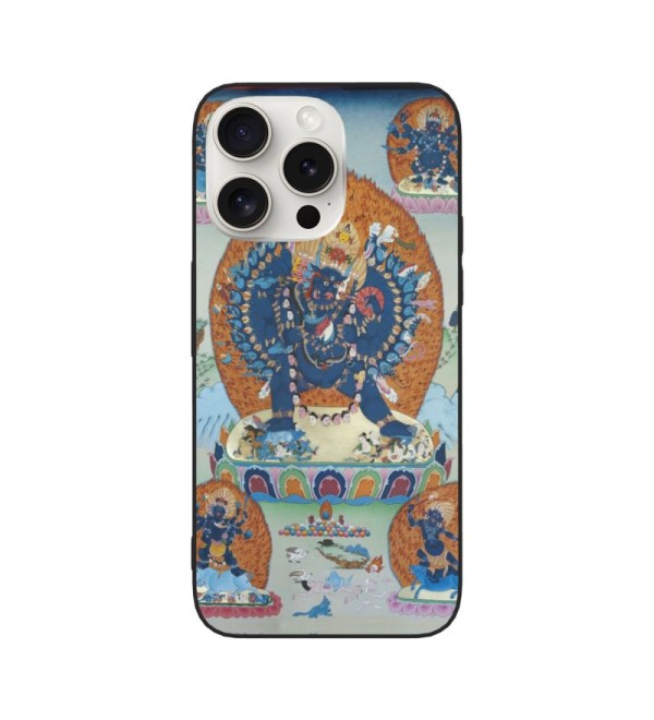 Thangka 11 Yamāntaka यमान्तक Iphone Case