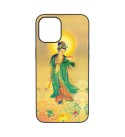 Thangka 17 Western Three Saints--Namo Mahasthamaprapta Bodhisattva महास्थामप्राप्त Iphone Case