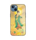 Thangka 17 Western Three Saints--Namo Mahasthamaprapta Bodhisattva महास्थामप्राप्त Iphone Case