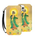 Thangka 17 Western Three Saints--Namo Mahasthamaprapta Bodhisattva महास्थामप्राप्त Iphone Case