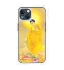 Thangka 19 Western Three Saints Namo Amitabha Buddha Nianfo नमोऽमिताभा Iphone Case