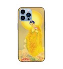 Thangka 19 Western Three Saints Namo Amitabha Buddha Nianfo नमोऽमिताभा Iphone Case