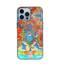 Tibetan Tangka 21 Vajrapani Vajrapāṇi Vajradhara वज्रपाणि Iphone Case