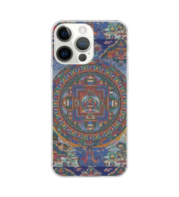 Tibetan Tangka 23 Mandala मण्डल Iphone Case