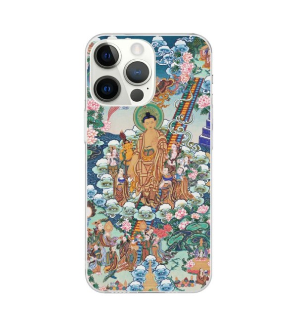 Tibetan Tangka 28 Siddhartha Gautama Sakyamuni Buddha Iphone Case