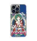 Tibetan Tangka 30 Sitatapatra White Paraso lसितातपत्रा Iphone Case