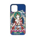 Tibetan Tangka 30 Sitatapatra White Paraso lसितातपत्रा Iphone Case