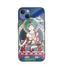 Tibetan Tangka 30 Sitatapatra White Paraso lसितातपत्रा Iphone Case