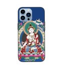 Tibetan Tangka 30 Sitatapatra White Paraso lसितातपत्रा Iphone Case